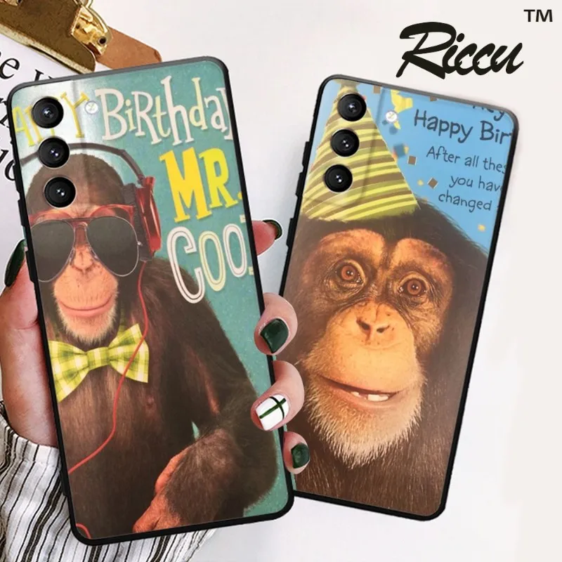 Monkey Sighting Capri Meme Custodia Per Telefono Per Samsung Galaxy S22 23 21 S20 Fe Ultra S10 S9 Plus S10E Note 20Ultra 10Plus Cover