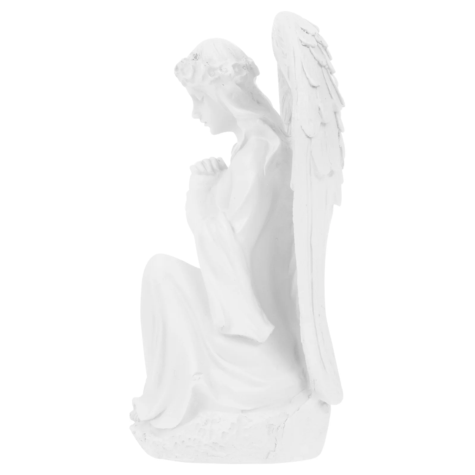 

Gold Decor Angel Decorative Ornaments Holy Figurine Resin Statue for Home Desktop Lovely Baby