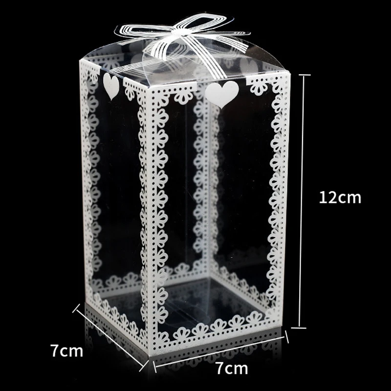 Transparente PVC-Verpackungsbox für Geburtstag, Hochzeit, Valentinstag, Schokolade, Kuchen, Geschenkboxen, Geburtstagsparty-Zubehör, 10/20 Stück – Detail 8