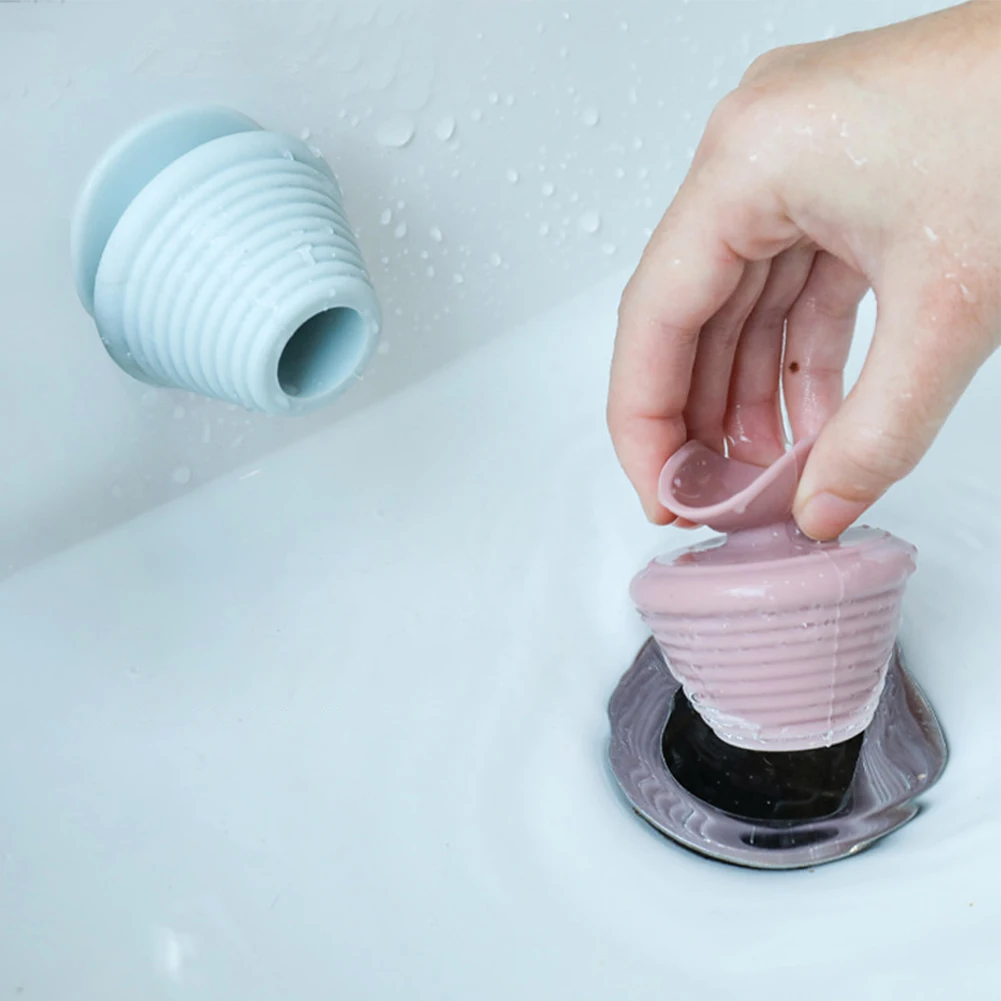 

1Pcs Bathroom Deodorant Shower Drain Stopper Shower Bathtub Plug Floor Drain Cover Bath Plug Household Sink Strainer