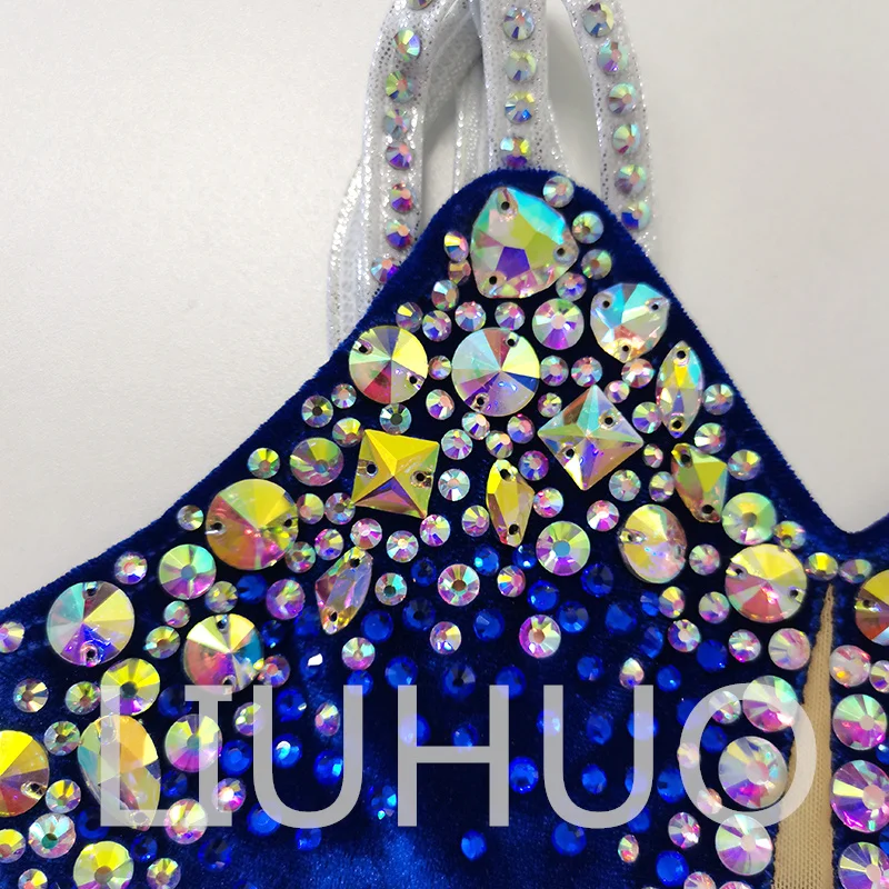 LIUHUO Rhythmic Gymnastics Leotard Competitive Cheerleading Performance For Children