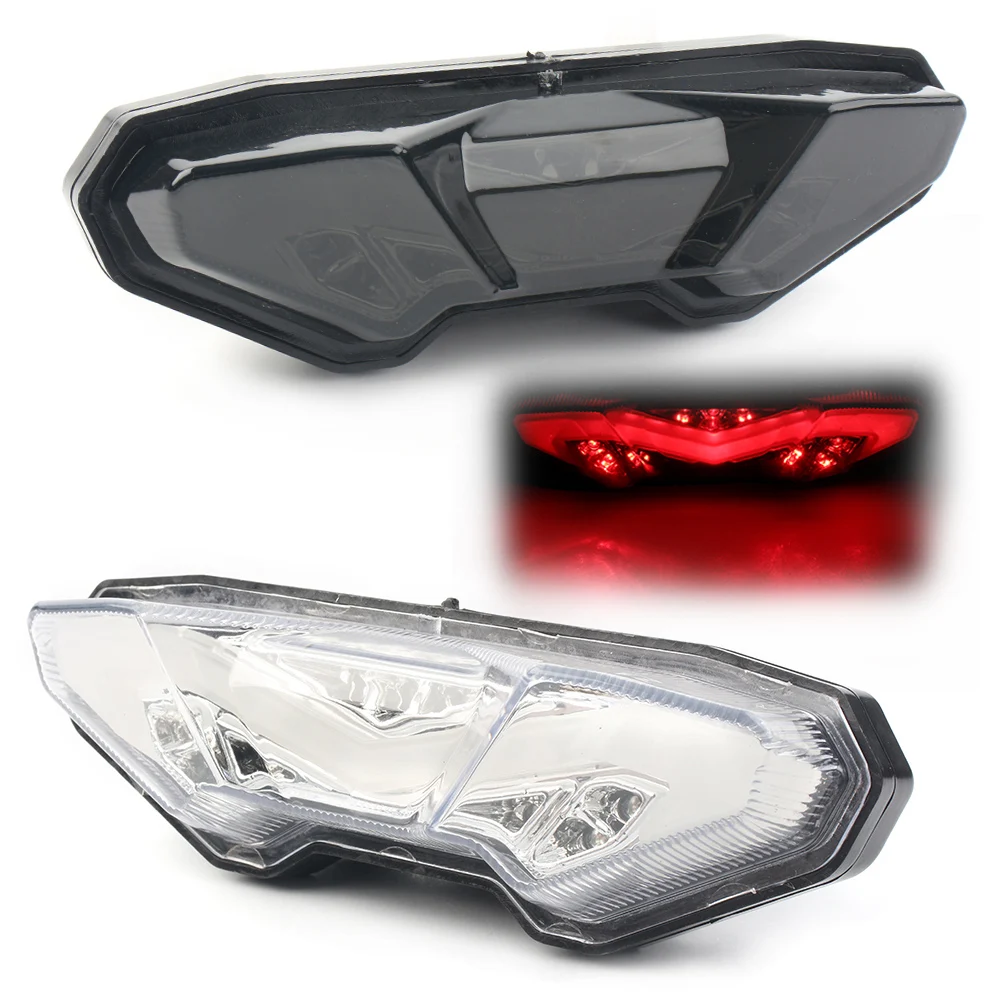 

Светодиодный задний фонарь для мотоцикла, со встроенным тормозом для Yamaha FZ09 MT09 2015 2016 2017