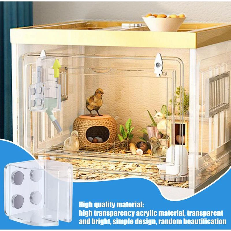 Magnetic Bottle Stand Magnetic Hamster Water Bottle Holder - Space ...