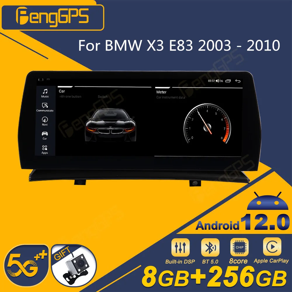 

For BMW X3 E83 2003 - 2010 Android Car Radio 2Din Stereo Receiver Autoradio Multimedia Player GPS Navi Head Unit Screen