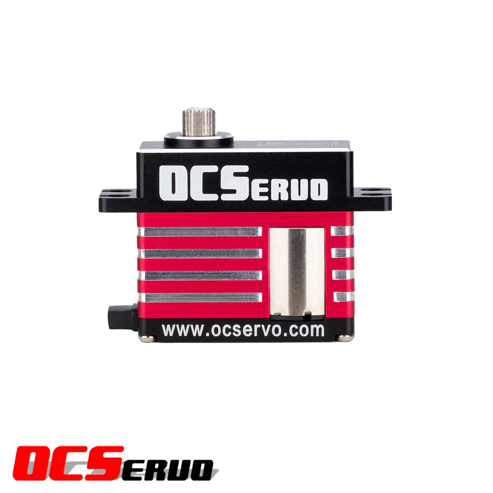Bras de servo 45mm en aluminium fixé sur le servo OCSERVO D2107.