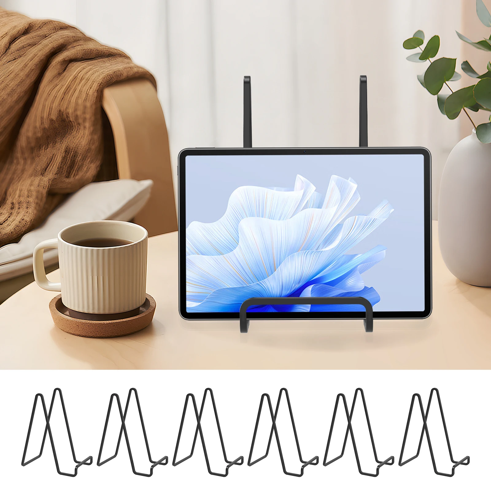 Metal Iron Display Stand Tabletop Picture Frame Holder