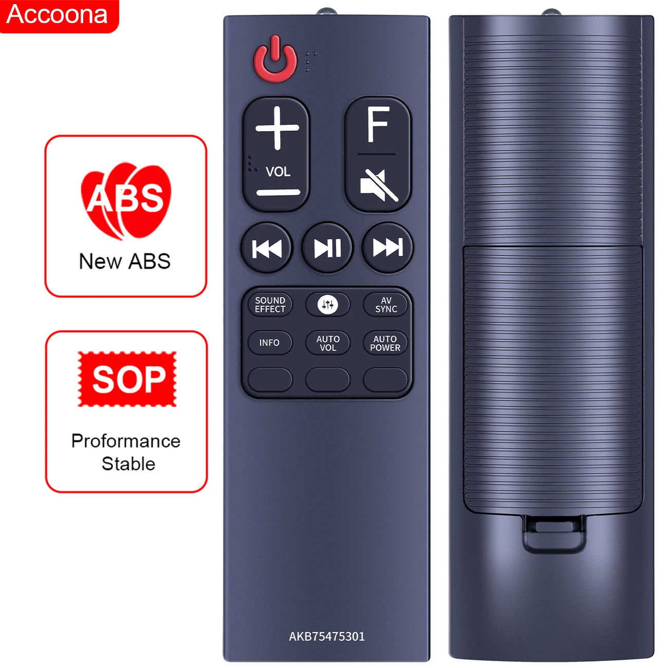 New AKB75475301 Replaced Remote Control for Sound Bar SK8Y SK9