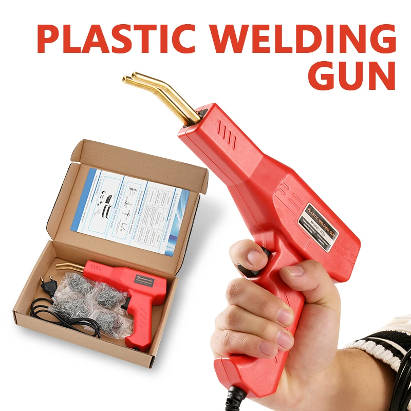 Plastic Welder Welding Machine Car Bumper Soldering Gun 4 Types Staples for Bumper/Kayak/Plastic Product Repairs 2
