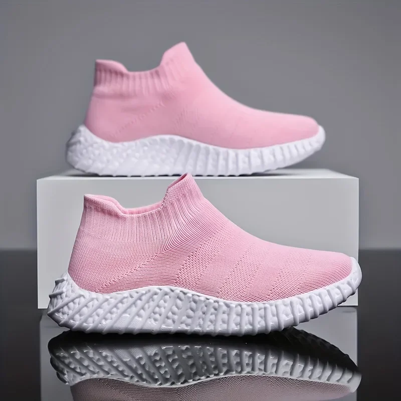 Children's Shoes Teenagers Children's Sneakers Breathable Comfortable Anti-slip Low Top Walking Shoes Seasons For all Seasons