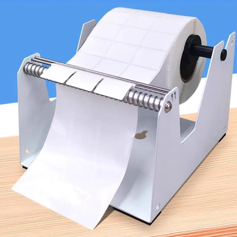 Universal Barcode Label Separator 10-120mm Tag, Manual Label Distributor Machine - Thermal Sensitive Sticker Peeling Tool