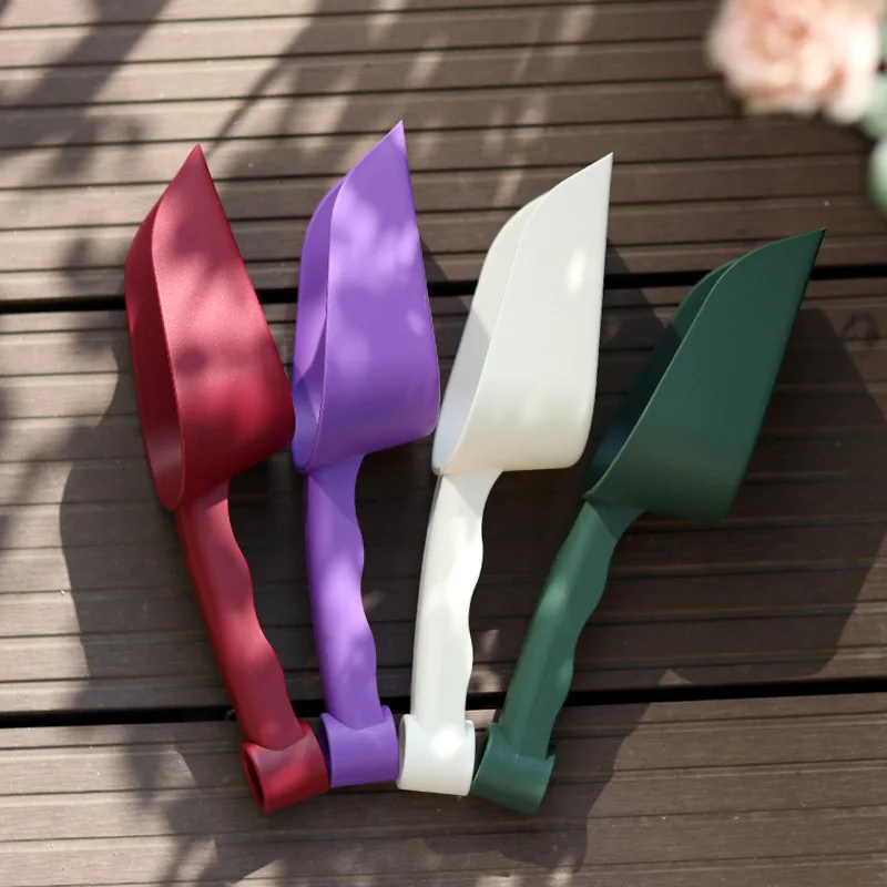 Garden Tools Plastic Thickened Soil Shovel Household Garden Shovel Cat Litter Shovel Soil Loosening Tool Gardening Scoop 3