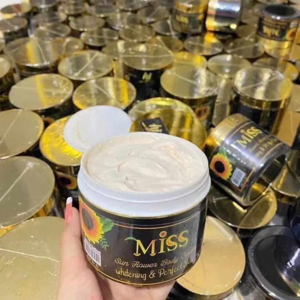 KEM BODY MISS THAI LAN Loción blanqueadora Bdoy Crema aclaradora para crema blanqueadora de piel oscura 2