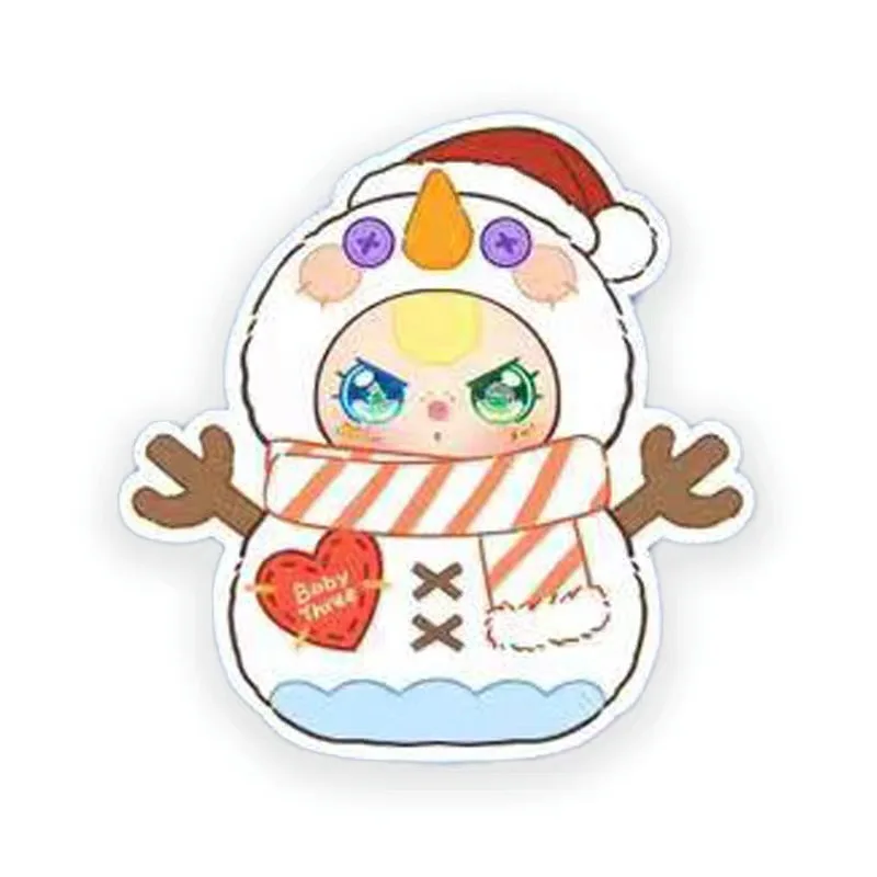baby Three 400% ぬいぐるみ クリスマス レアお目目 Baby three big 400%体シリーズ クリスマス限定 3点セット 高さ