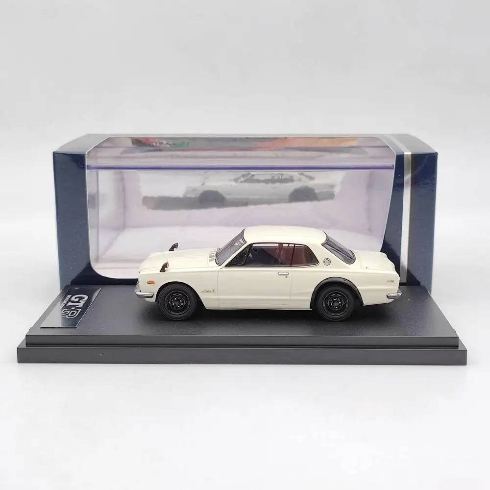 

Mark43 1:43 SKYLINE 2000 GT-R KPGC10 White PM4335W Model Car Limited Collection Auto Toys Gift