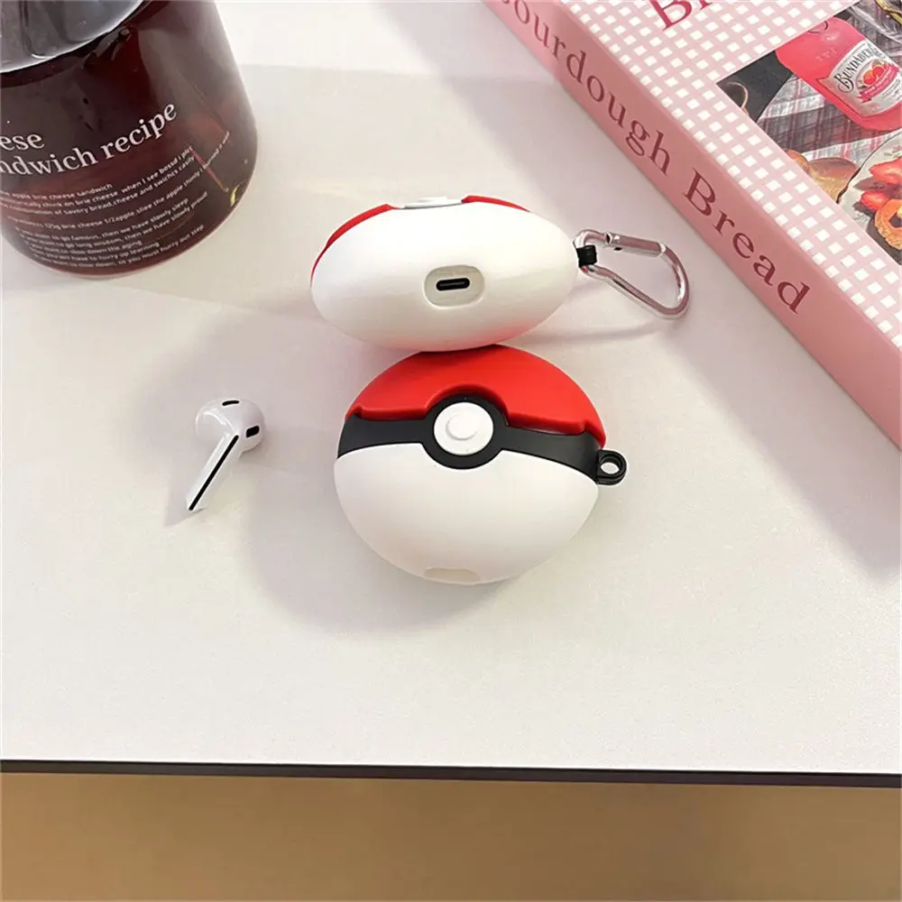 For Samsung Galaxy Buds 3 Pro Case Cover,Pokemon Ball Shockproof