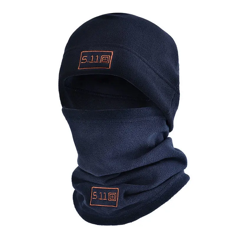 Earmuffs Outdoor Fleece Caps Men's and Women's Autumn and Winter Fleece Scarf Warm Ski Riding Cap Sports Windproof Neck Beanies