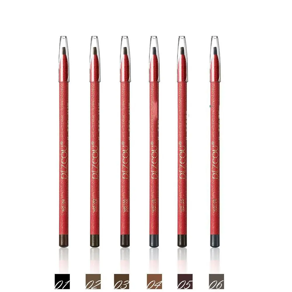 

For Women Easy To Remove Easy To Wear Waterproof Wooden Eyebrow Pencil Eye Makeup Smudge Eyebrows Pen Eyebrow Enhancers
