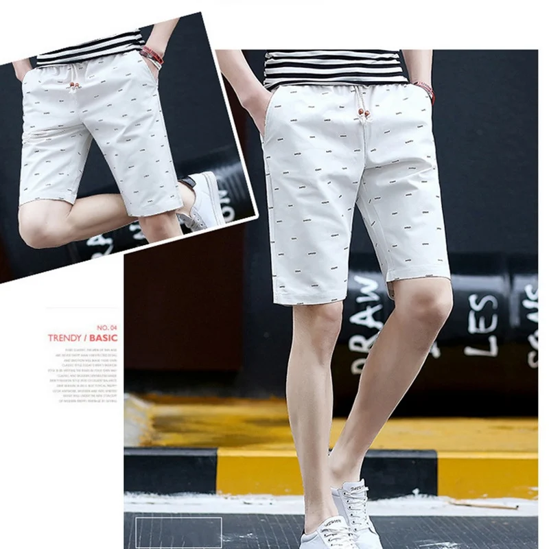 2022 Summer Outdoor New Breathable Casual Beach Shorts Loose  Fashion Exercise Gym Running Shorts Men Cotton Streetwear Jogger smart casual shorts mens