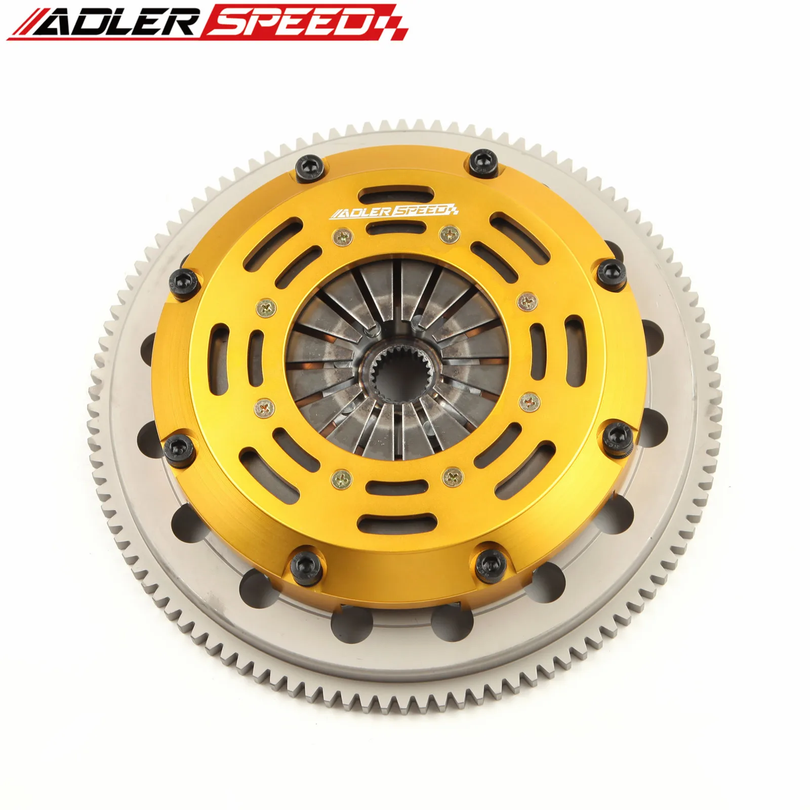 ADLERSPEED 7.25(185mm) 레이싱 클러치 싱글 디스크 키트 & 플라이휠 (닛산 240SX 200SX 실비아 S13 S14 S15 2.0L 터보 SR20DET 용)