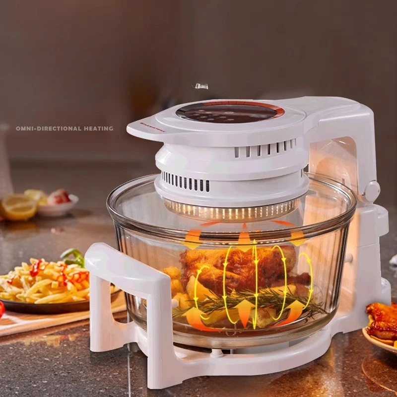 Visual Air Fryer New Household 17L Large Capacity Multi-Functional Glass Electric Fryer French Fries Machine Visual Air Fryer New Household 17L Large Capacity Multi-Functional Glass Electric Fryer French Fries Machine