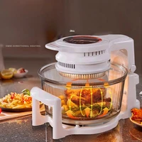 Visual Air Fryer New Household 17L Large Capacity Multi-Functional Glass Electric Fryer French Fries Machine