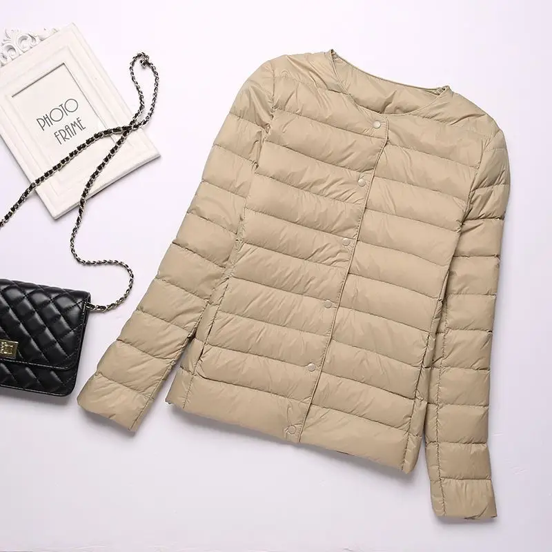 

Ultra Light Duck Down Women Matt Fabric Lightweight Coat Warm Female Windbreaker Parka Women's Down Jackets Plus Coats 2023
