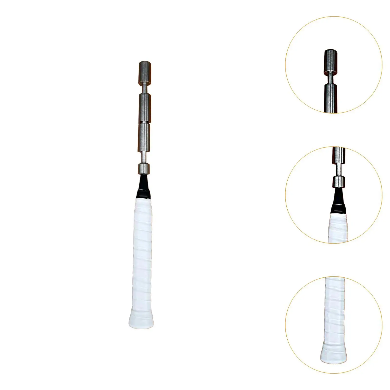 Badminton Racket Swing Trainer for Strength Flexibility and Tempo Warm up Stick