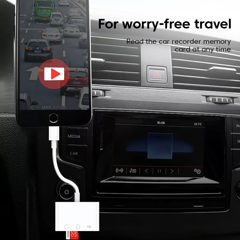 3 in 1 타입 C 카드 리더 OTG 컨버터 USB C to TF SD USB 메모리 카드 리더 어댑터 맥북 태블릿 모바일폰 SD 리더