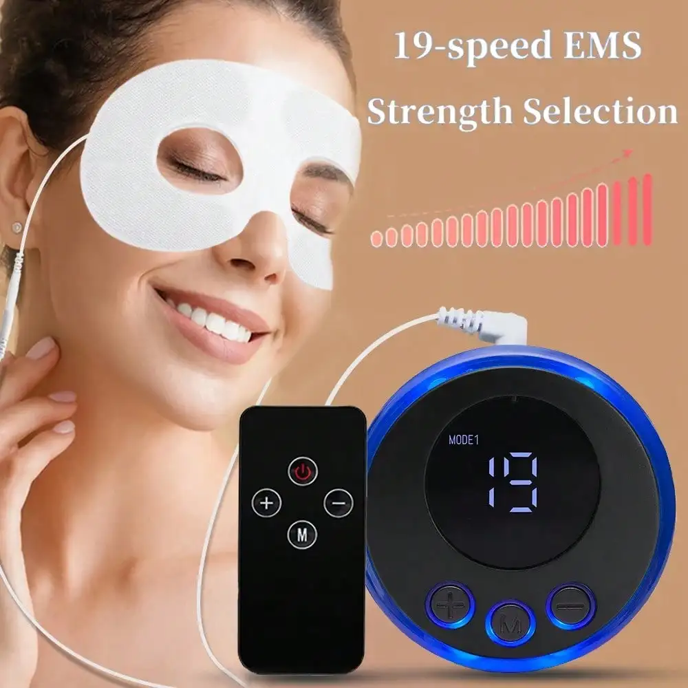EMS Facial Lifting Massager Current Muscle Stimulator Face Beauty Machine Skin Tightening Antiwrinkle Face Skin Care Dark Circle