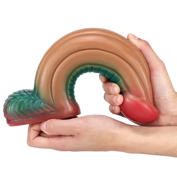 Silicone Big Monster Realistic Penis Sex Toys For Women Anal Dildo Fake Dick With Suction Cup Adult Anal Sex Toys Butt Plug BDSM 5