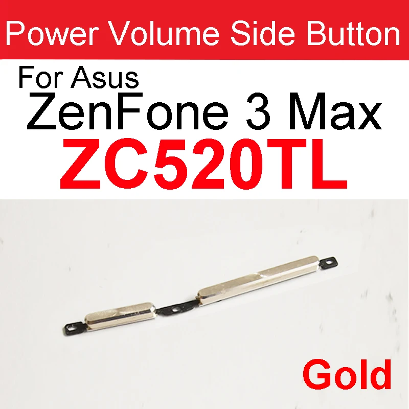 Ricambio Switch Power E Volume Per Asus Zenfone 3 Max ZC520TL - Flat Flex Circuit, Tasti Accensione E Volume