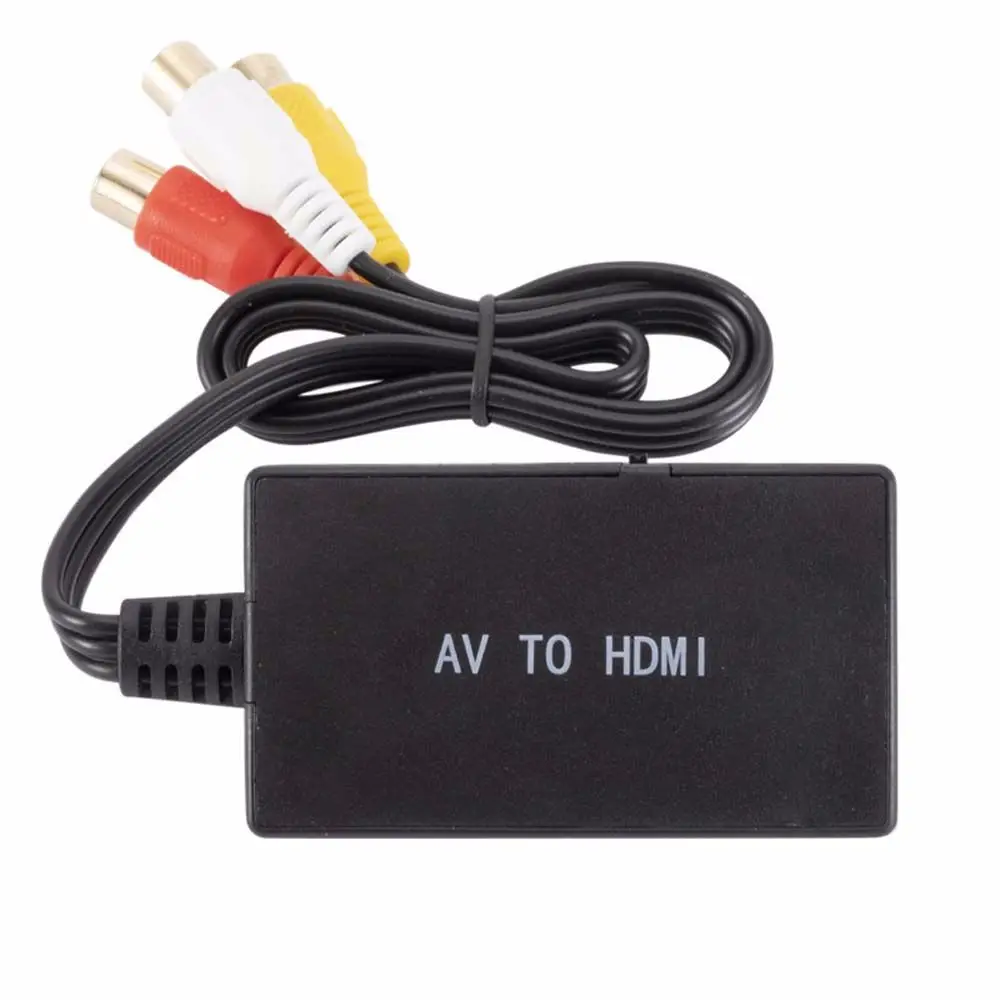 

VCR DVD HDMI AV/RCA к HDMI AV2HDMI аудио конвертер видео адаптер RCA к HDMI кабель RCA к HDMI конвертер AV к HDMI адаптер