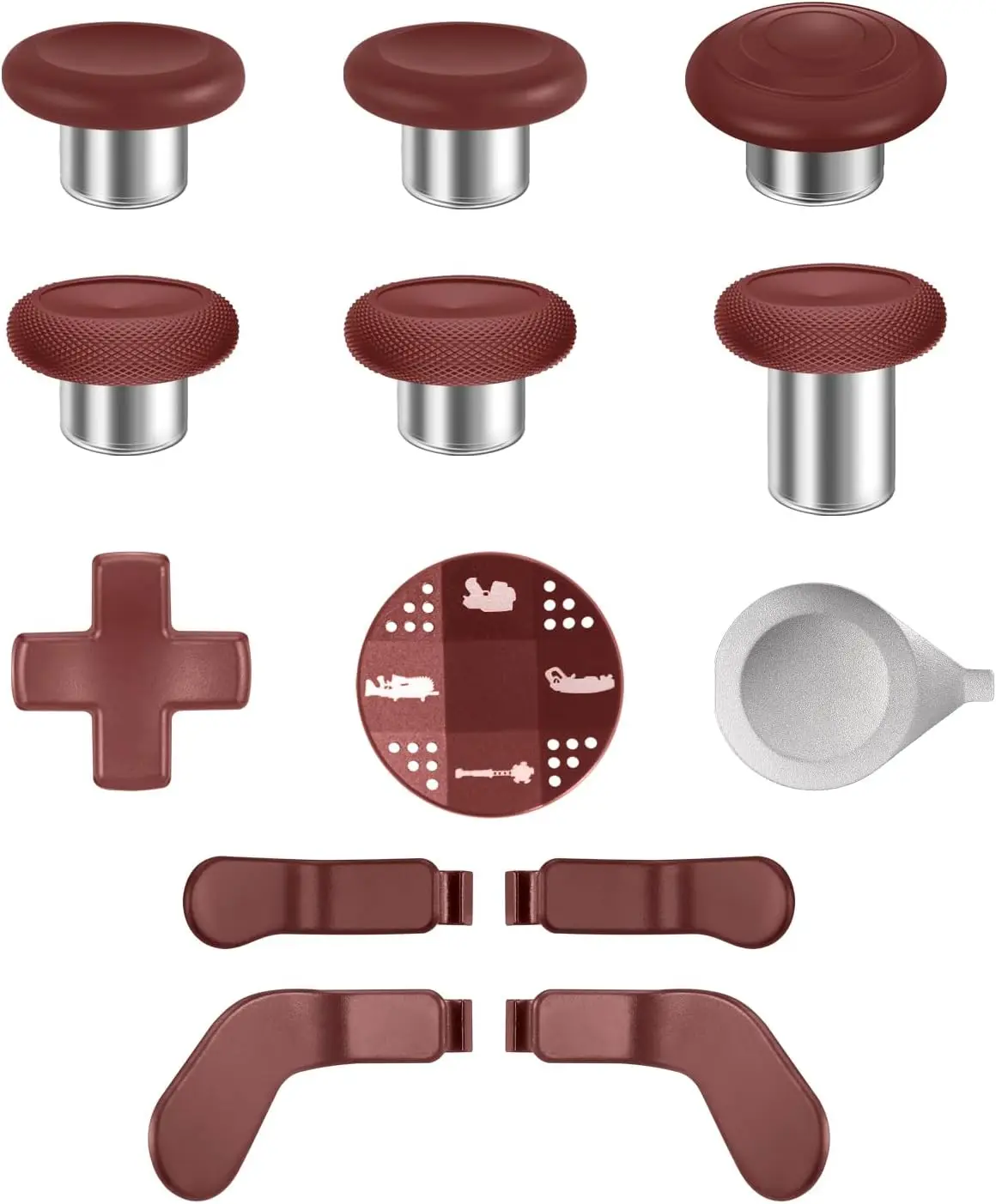 Ricambi Controller PS4 Analogico 10 Joystick Analogici Di Ricambio Per Controller PS4 - Caps Per Levette E Grip - Nuovi, Compatibili Accessori Controller Ps5 - Foto 8