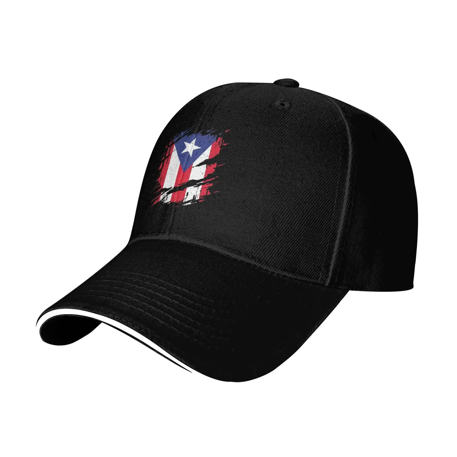 Puerto Rico Flag Print Cap Outdoor Baseball Caps 2