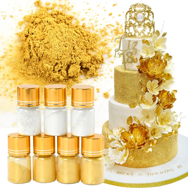 Aggregate more than 144 lustre dust cake decorating super hot seven