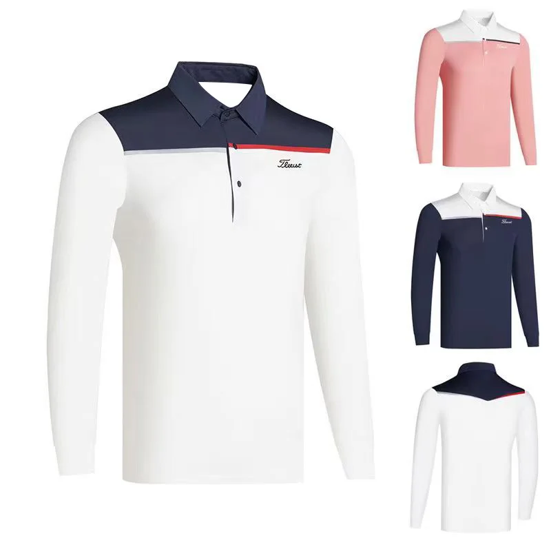 Men s Golf T shirt Summer Sport Golf Apparel Short Sleeve Shirt Dry Fit breathable Polo