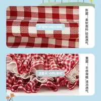 Robe Lolita pour filles, style été, robe de princesse élégante à carreaux pour enfants, robe d'été dos nu à bretelles pour bébé fille 5