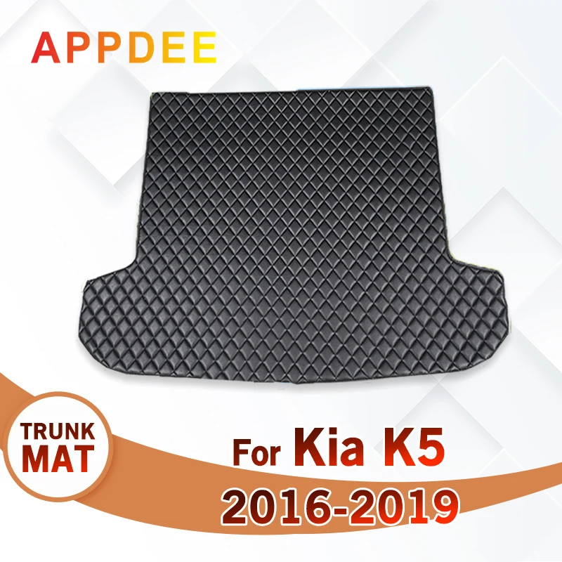 

Коврик для багажника автомобиля для Kia K5 2016 2017 2018 2019, пользовательские автомобильные аксессуары, украшение интерьера автомобиля