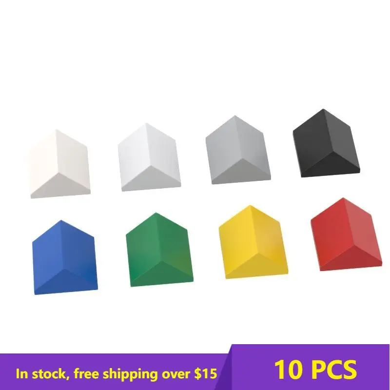 

10PCS MOC Bricks 3043 2x245 Degree Double-Sided Oblique High-tech Building Block Model Kids DIY Educational Toy Brick Parts Gift