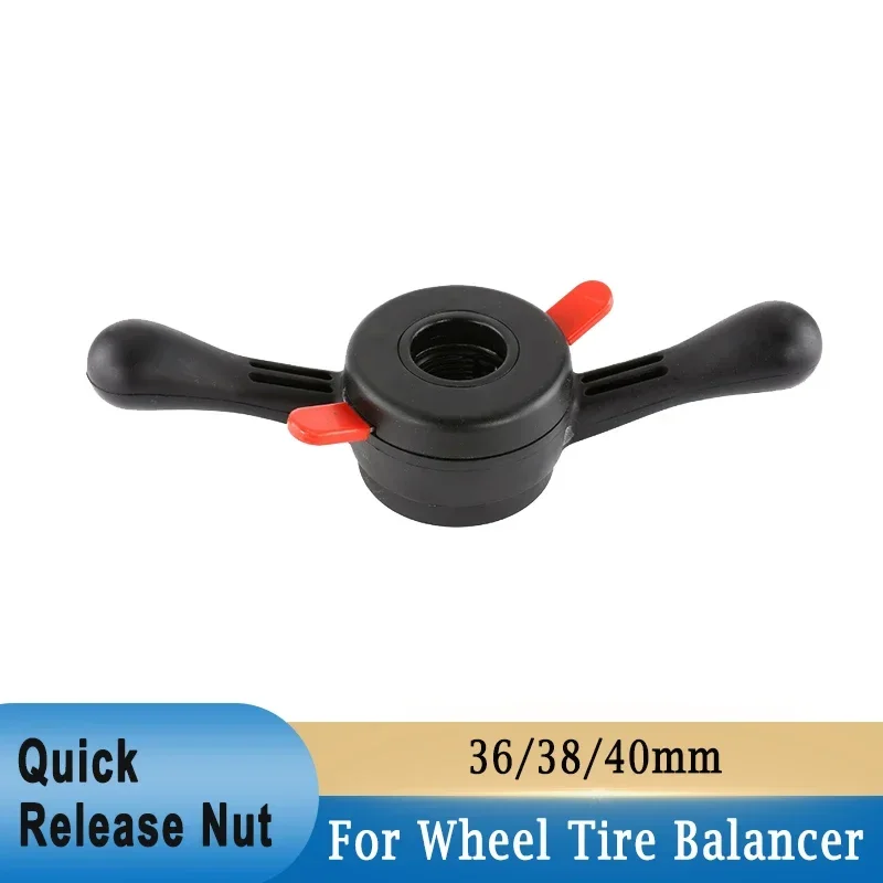 36/38/40mm Pitch Quick Release Nut For Wheel Tire Balancing Machine Block Quick Nut Tire Balancer High Strength Change Tool