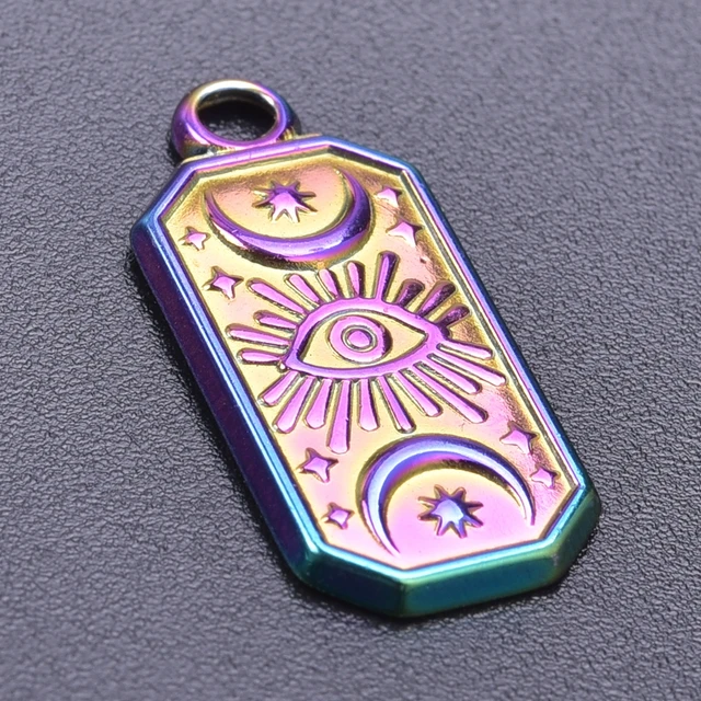 Stainless Steel Pendants Charm Unusual Set 5pcs 84