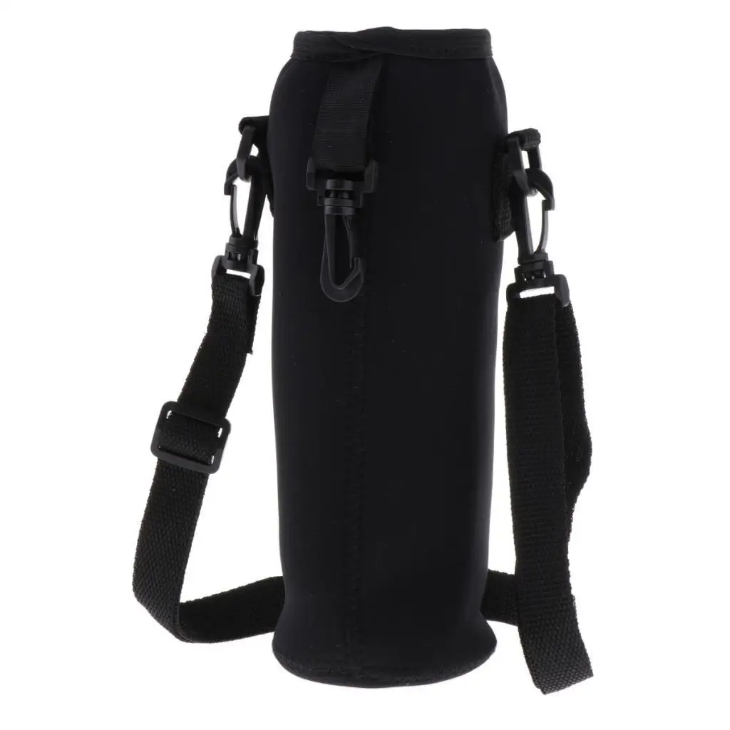 Water Bottle Carrier, Insulated Neoprene Water Bottle Holder Bag Case 1L with Adjustable Shoulder Strap 3