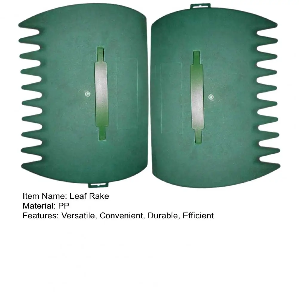 34*26cm 2Pcs Leaf Rake Scoops Leaf Clip Collector Grabs Tools Cleaning Waste Collector Grabber Claw For Outdoor Home Garden