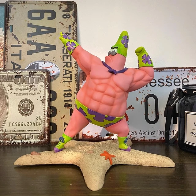 Bob Esponja Calça Quadrada Acrílico Character Stand, Patrick Star, Suportes  Transparentes, Desktop Toys, Anime Ornamentos, Presente de Aniversário -  AliExpress