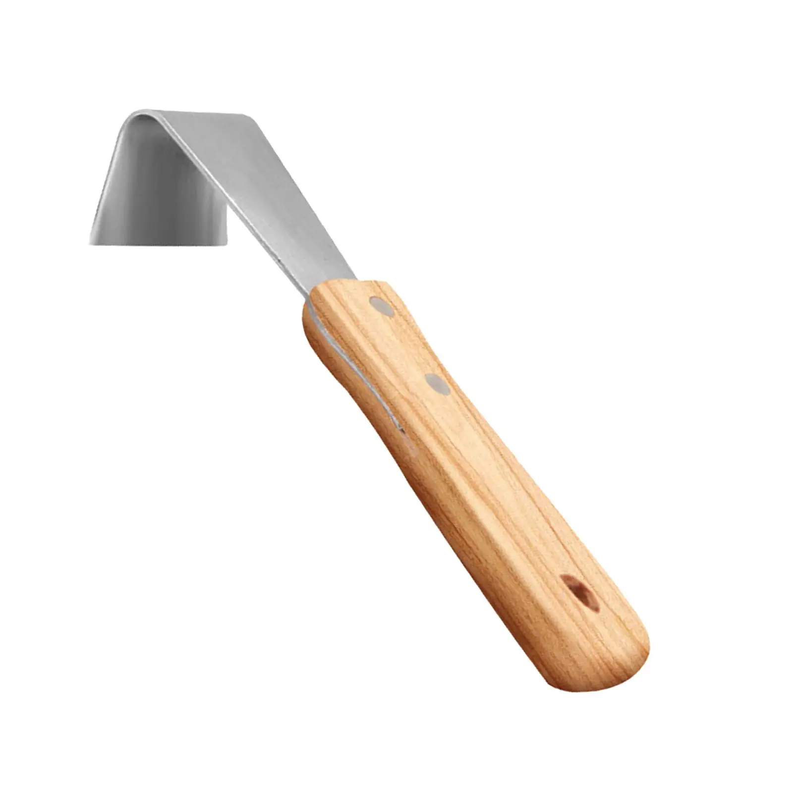 Bark Scraper Lightweight Crack Weeder Stainless Steel Woodworking Tool Multipurpose Bark Removal Tool Wood Handle Scraper putty knife scraper,wall scraper,paint scraper