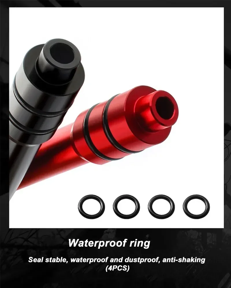 Description Picture 3 of item15 To 9 100mm MUQZI Thru Axle Adapter 12 to 9mm 100/142mm Thru Axle To Quick Release For MTB Road Bike Wheel Bicycle Accessories