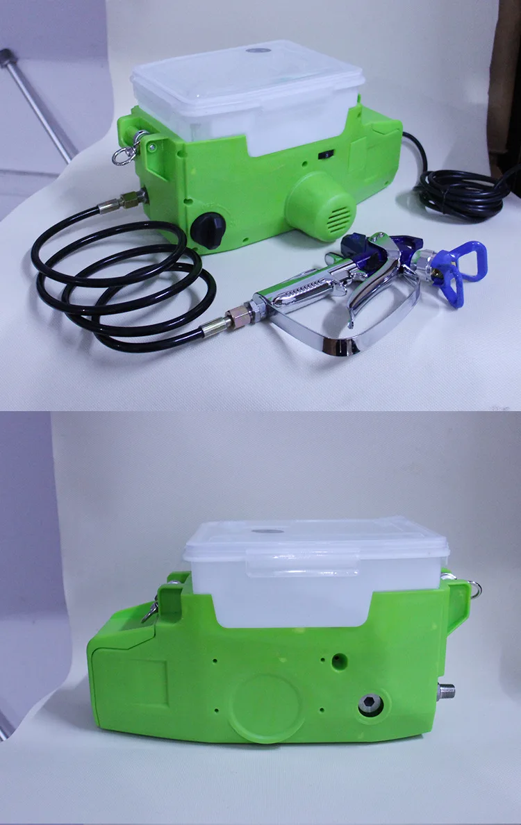 JH 500W Backpack Airless Paint Sprayer 15Mpa High Pressure & 6-Speed Control 1.4