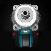 Electric Impact Wrench Brushless Motor Strong Torque 30000Amh Li-ion Battery LED Light Cordless Wrench Impact for Car Tires Tool 2