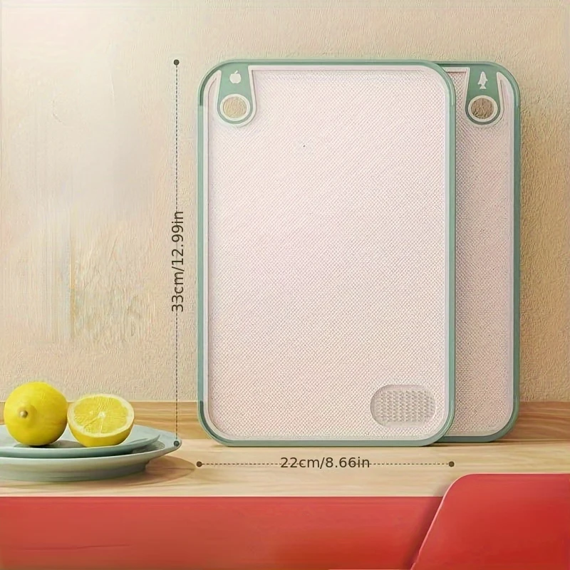 Chopping Board, Double-sided Antibacterial And Anti-mold Cutting Board, Butcher Block, Charcuterie Board For Meat, Cheese, Bread