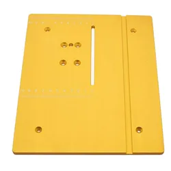 Insert Plate Router Table Engraving Machine 240 X 200x6mm For Table Saw Woodworking T60 Aluminum Router Table Insert Plate